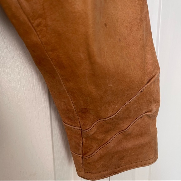 Vintage Winlet Authentic Leather Bomber Jacket - Picture 11 of 14